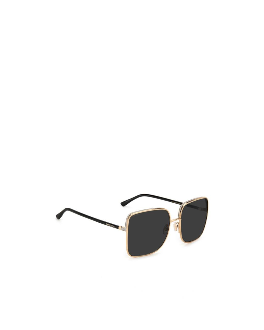 Jimmy Choo Black Eyewear Aliana Square Frame Sunglasses