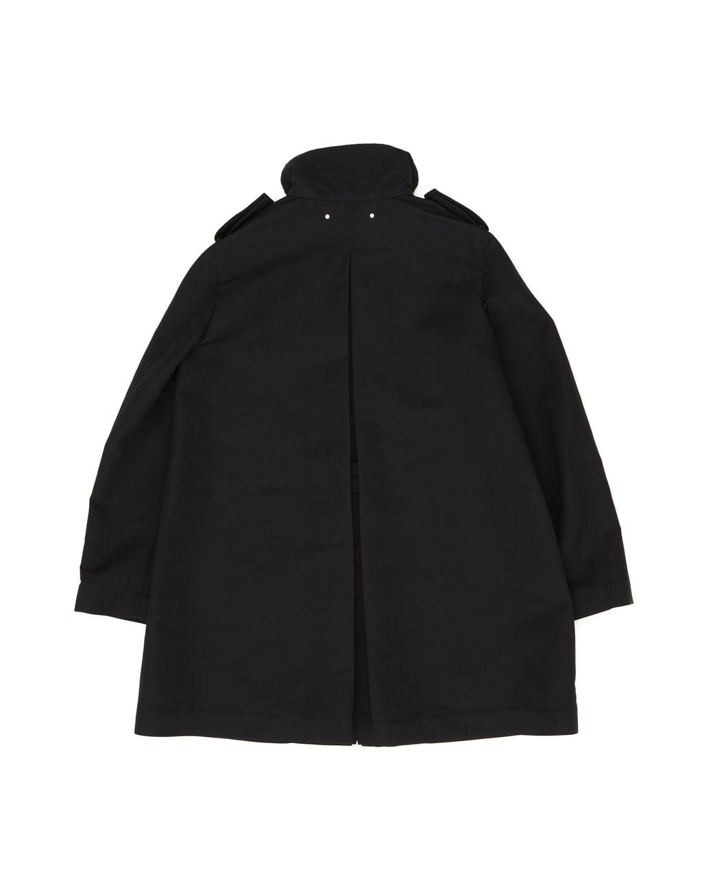 Gucci Black Nylon Faille Coat, Ready-To-Wear
