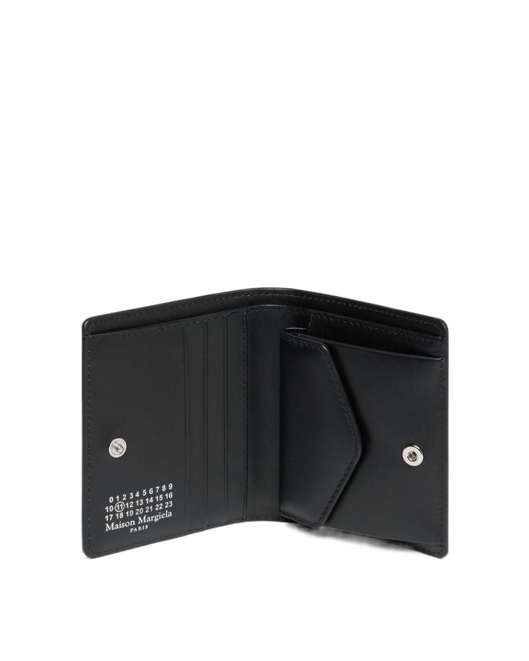 Maison Margiela Black Clip Wallet for men
