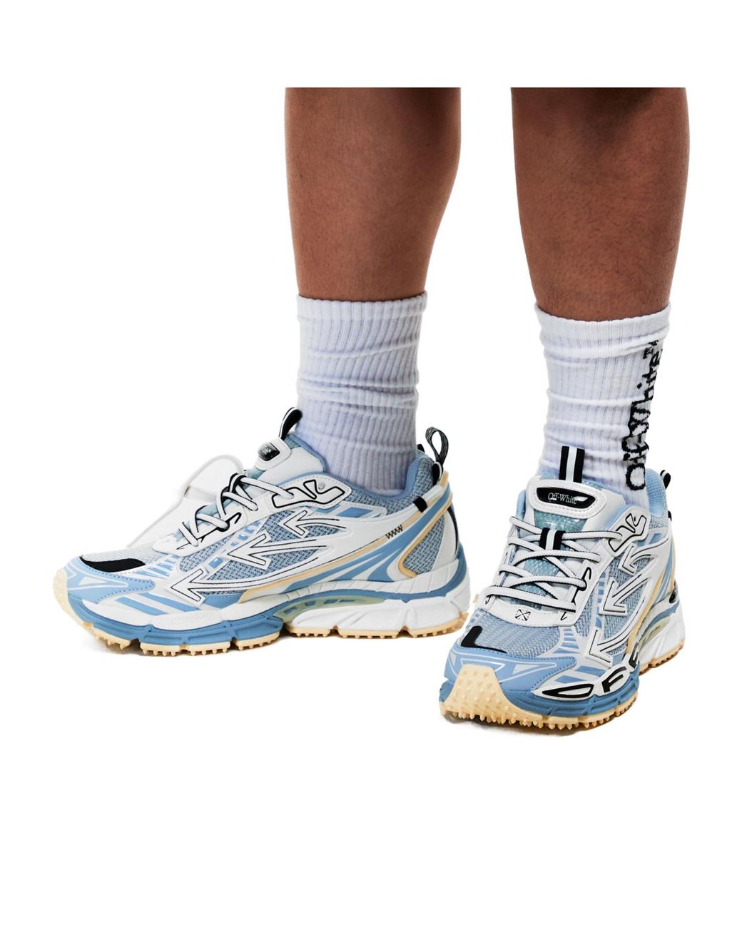 Off-White c/o Virgil Abloh Blue Casual Sports Shoes