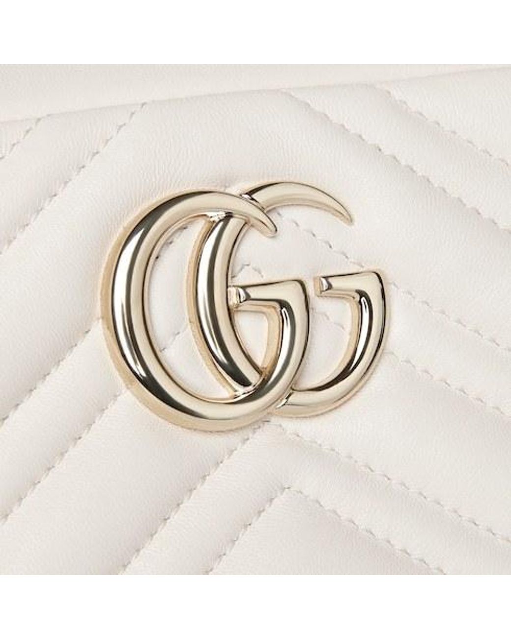 Gucci Natural Gg Marmont Small Camera Bag