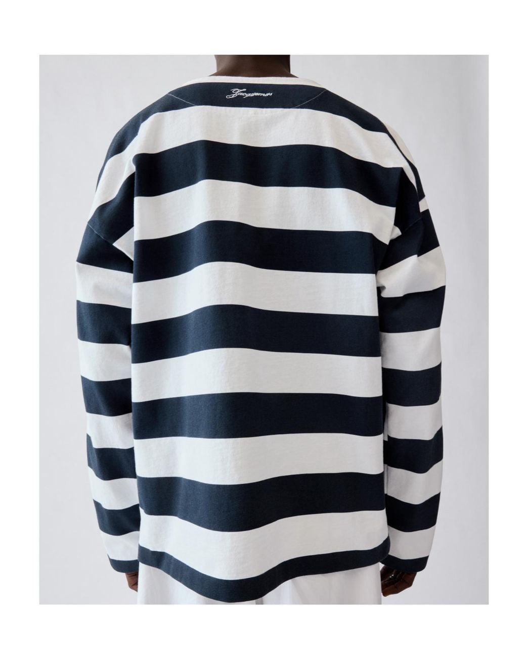 Jacquemus Blue The Marinière Long-Sleeve T-Shirt for men