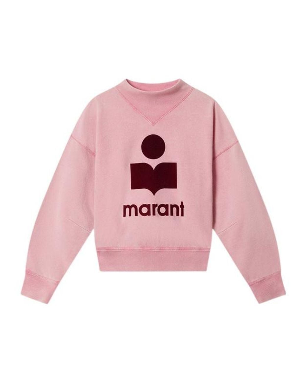 Isabel Marant Pink Isabel Marant Étoile Moby Crewneck Sweatshirt