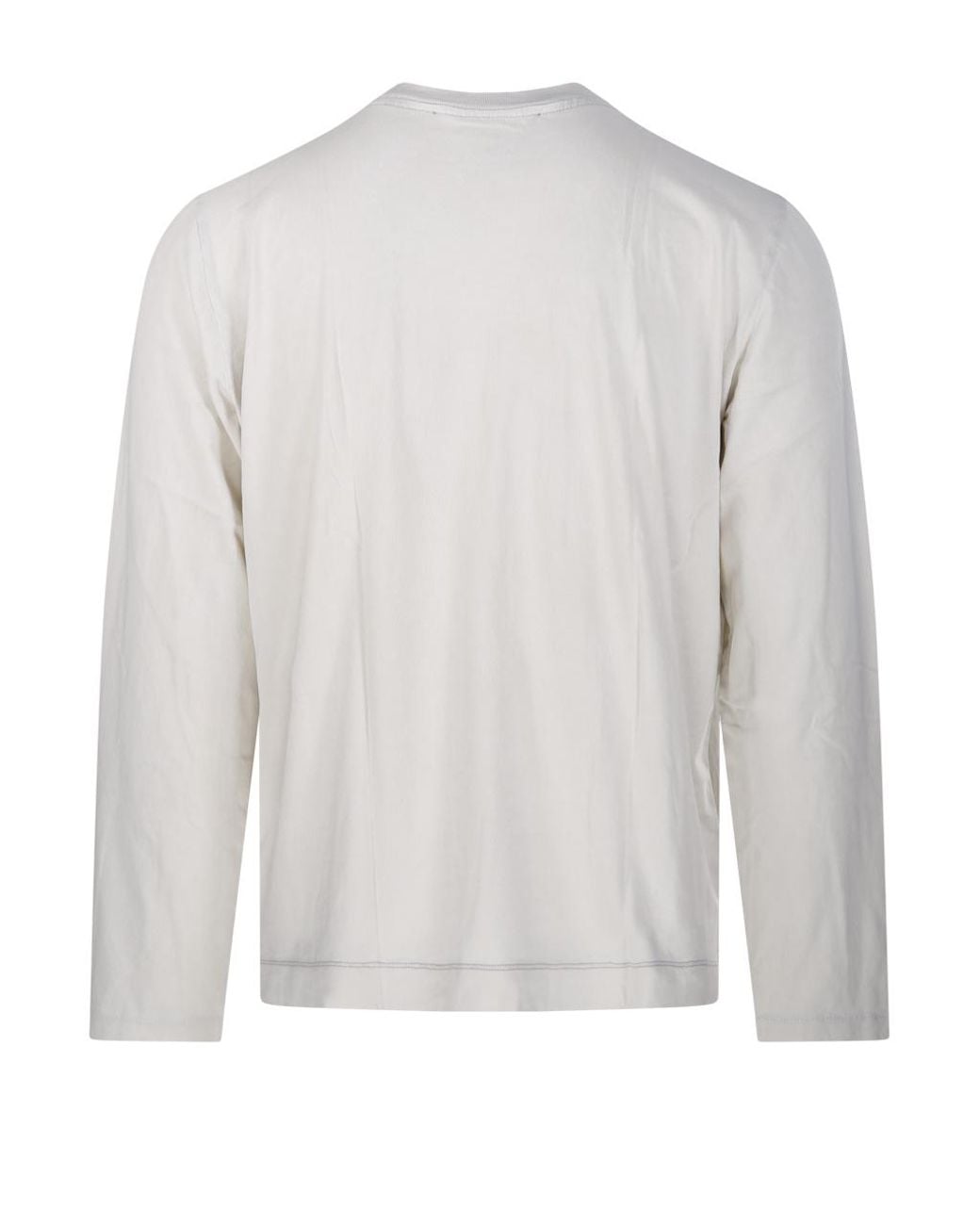 Our Legacy White Box Graphic Long Sleeve T-Shirt for men
