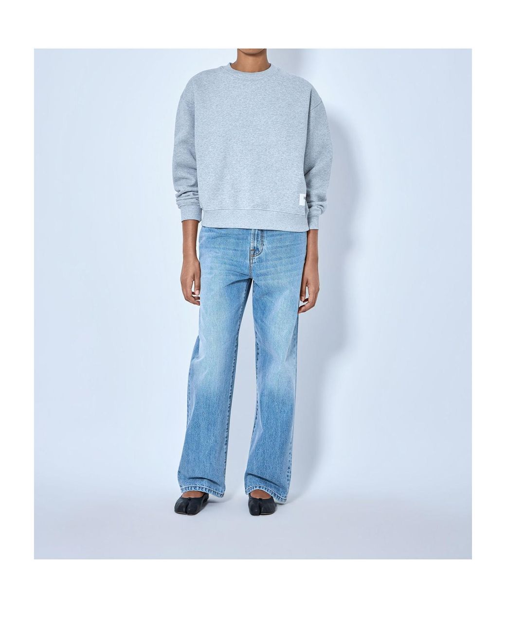 Rohe Blue Long-Sleeve Sweatshirt