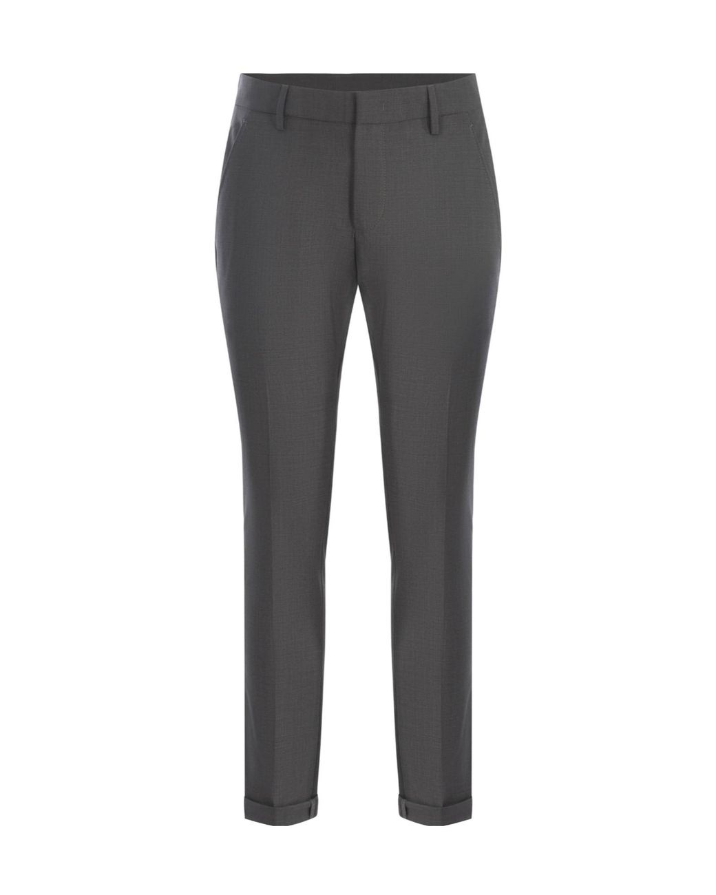 Dondup Gray Gaubert Slim-Fit Pants for men
