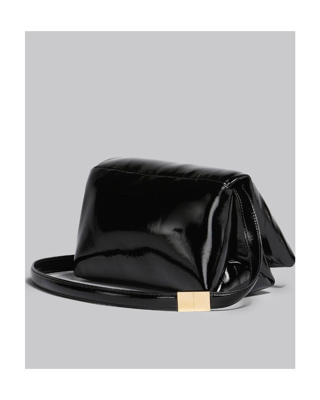 Marni Black Padded Shoulder Bags