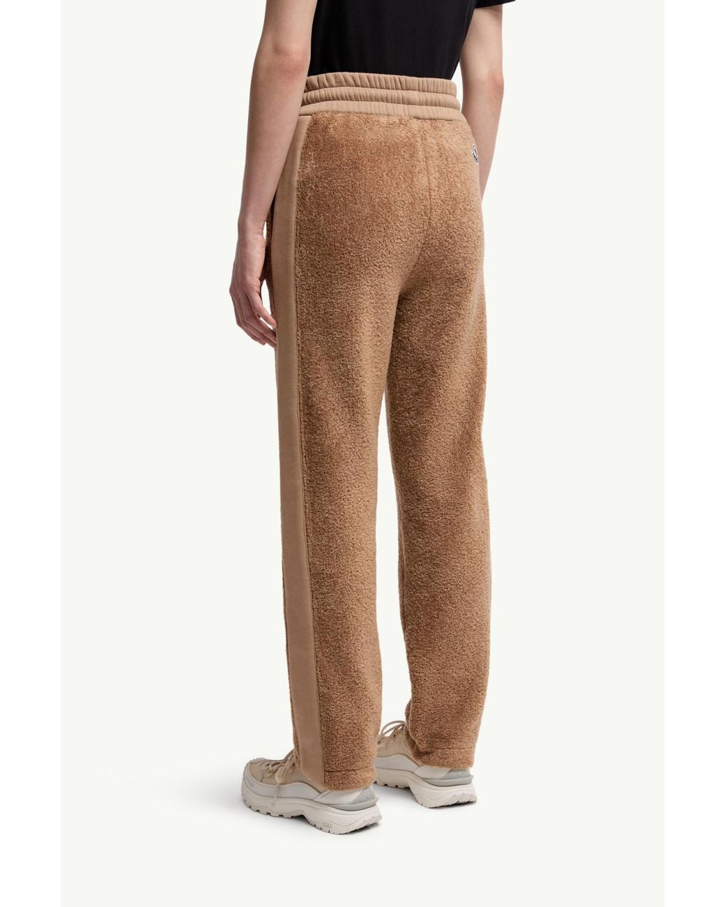 Moncler Natural Teddy Track Pants