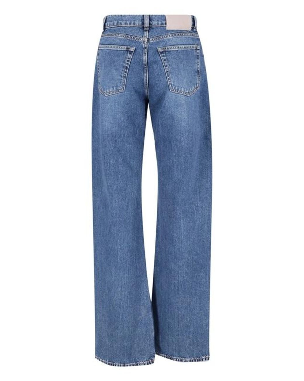 Our Legacy Blue Wata Cut Straight Jeans
