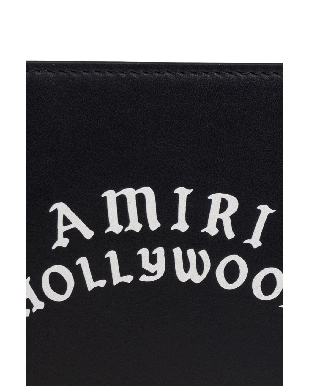 Amiri Black Hollywood Bi-Fold Wallet for men