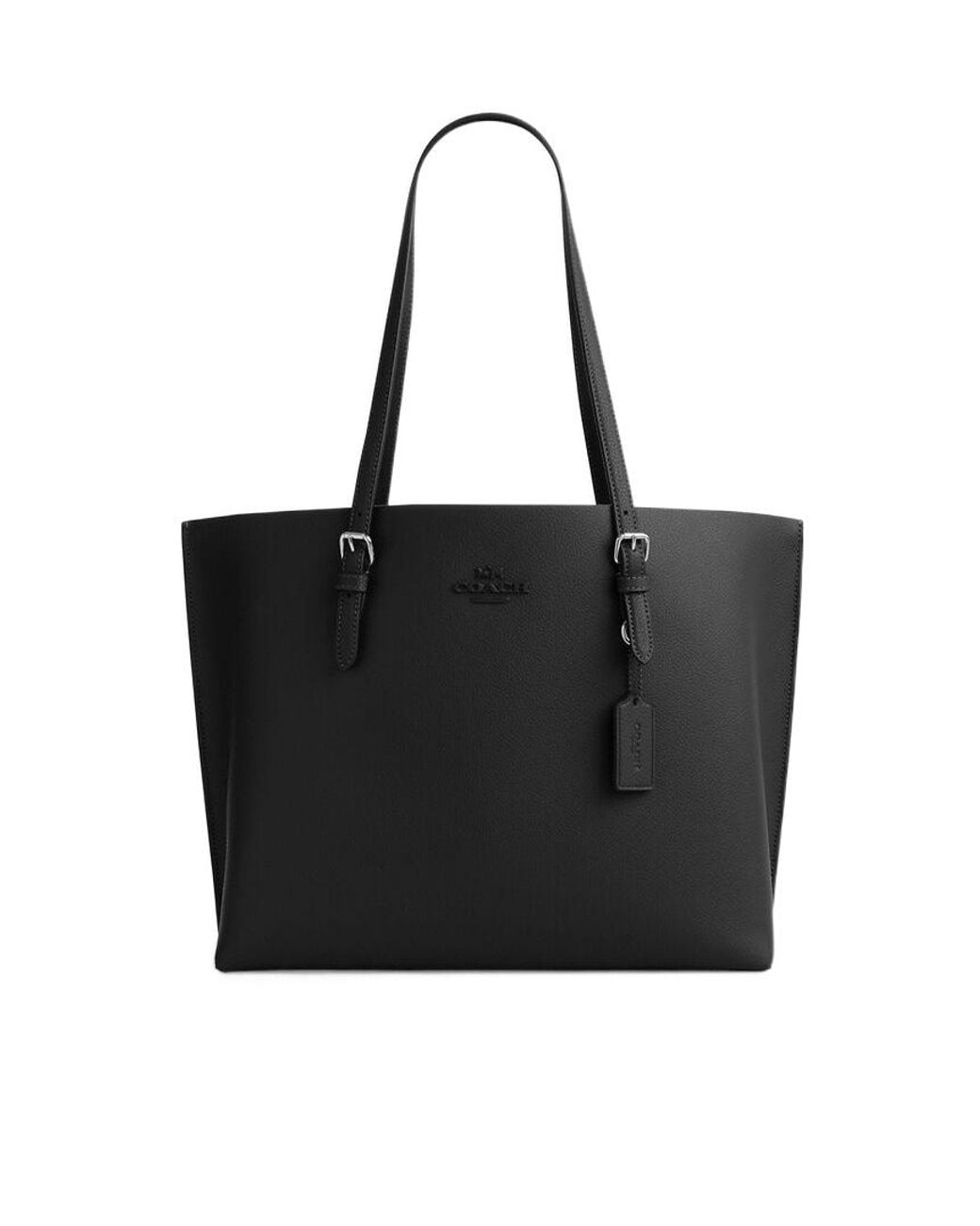 COACH Black Mollie Tote Bag