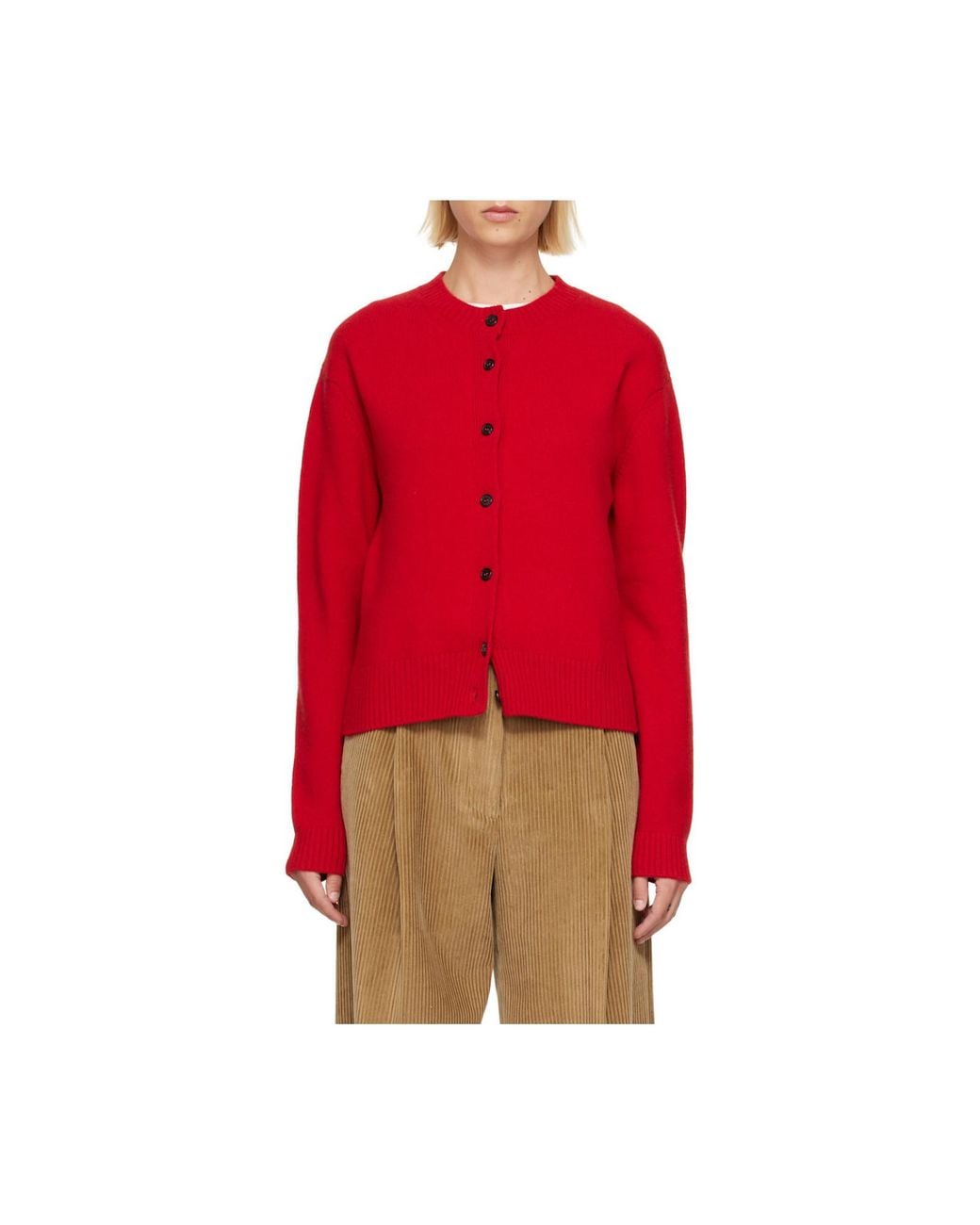 Rohe Red Classic Cardigan