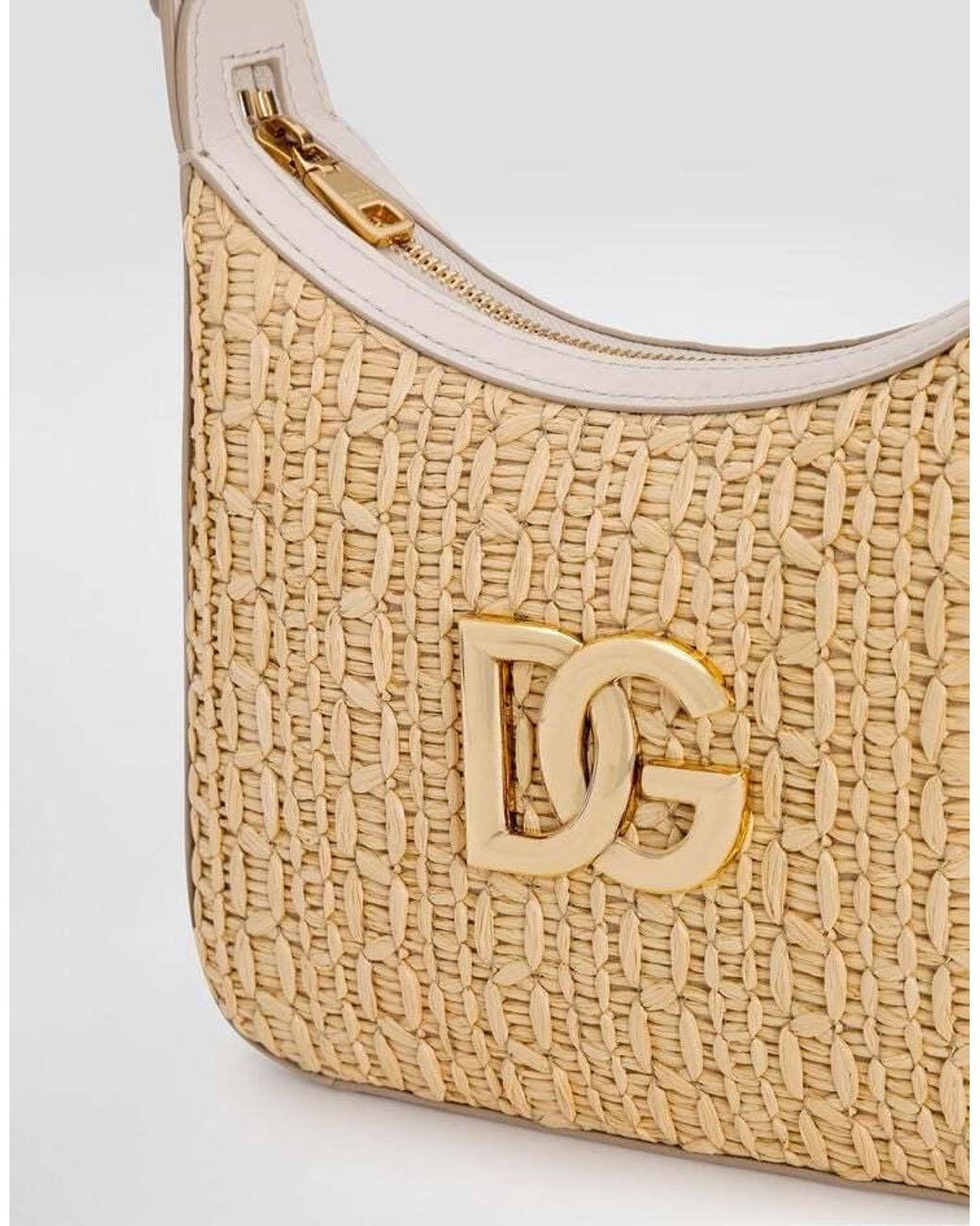 Dolce & Gabbana White Crochet Shoulder Bag