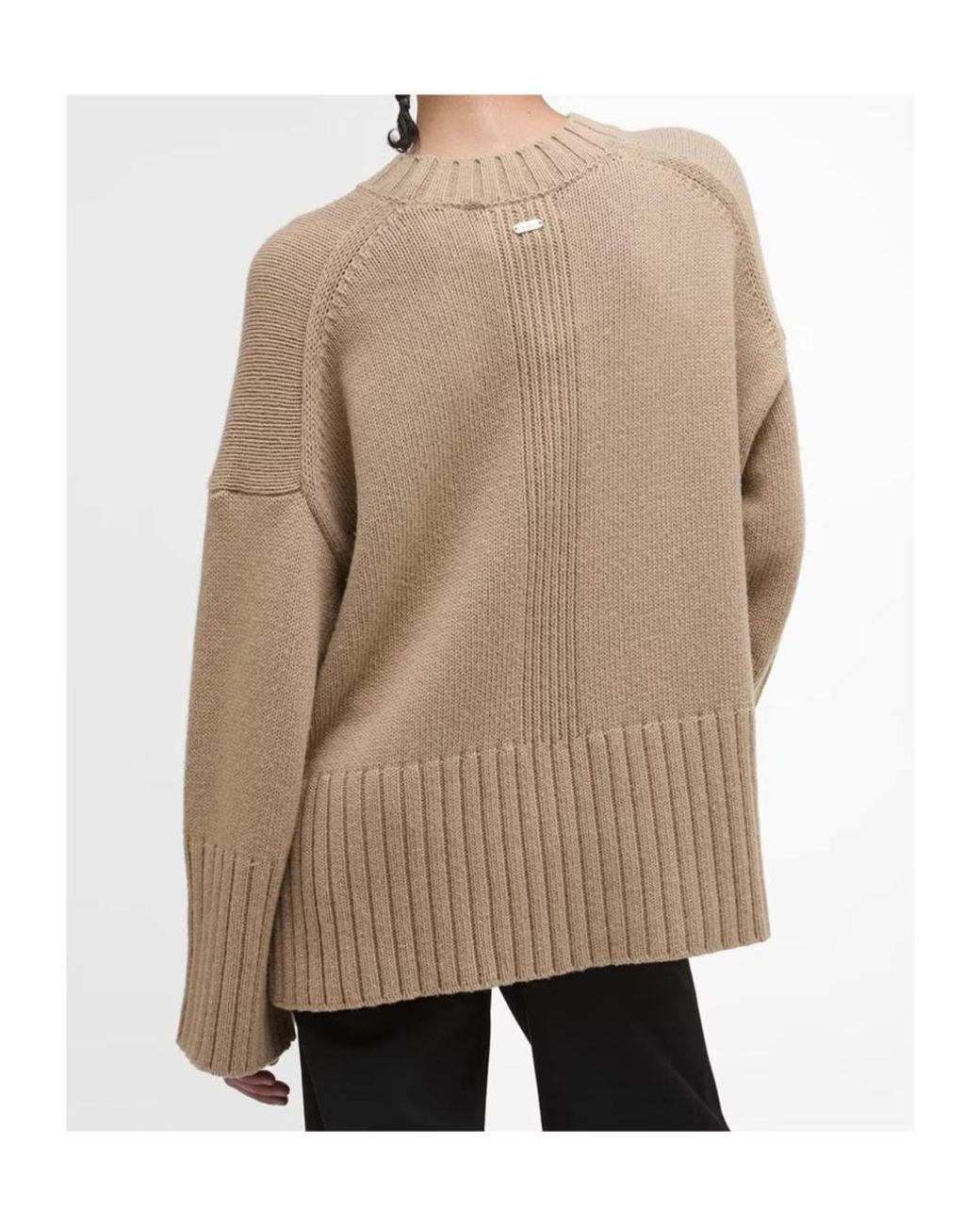 Barbour Natural Sophia Crew Neck Jumper