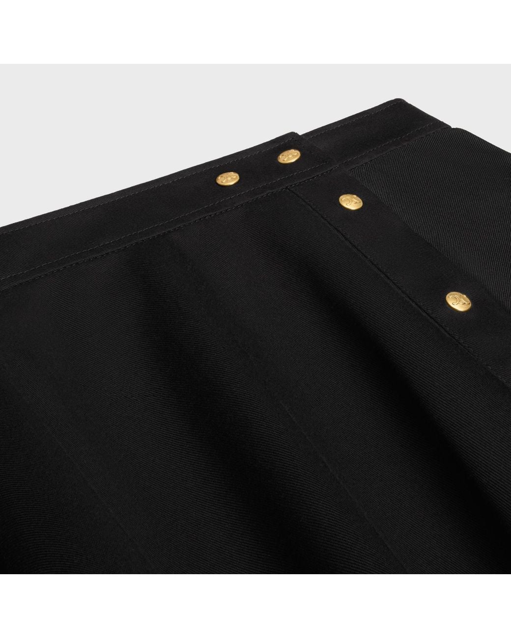 Céline Black Skirt