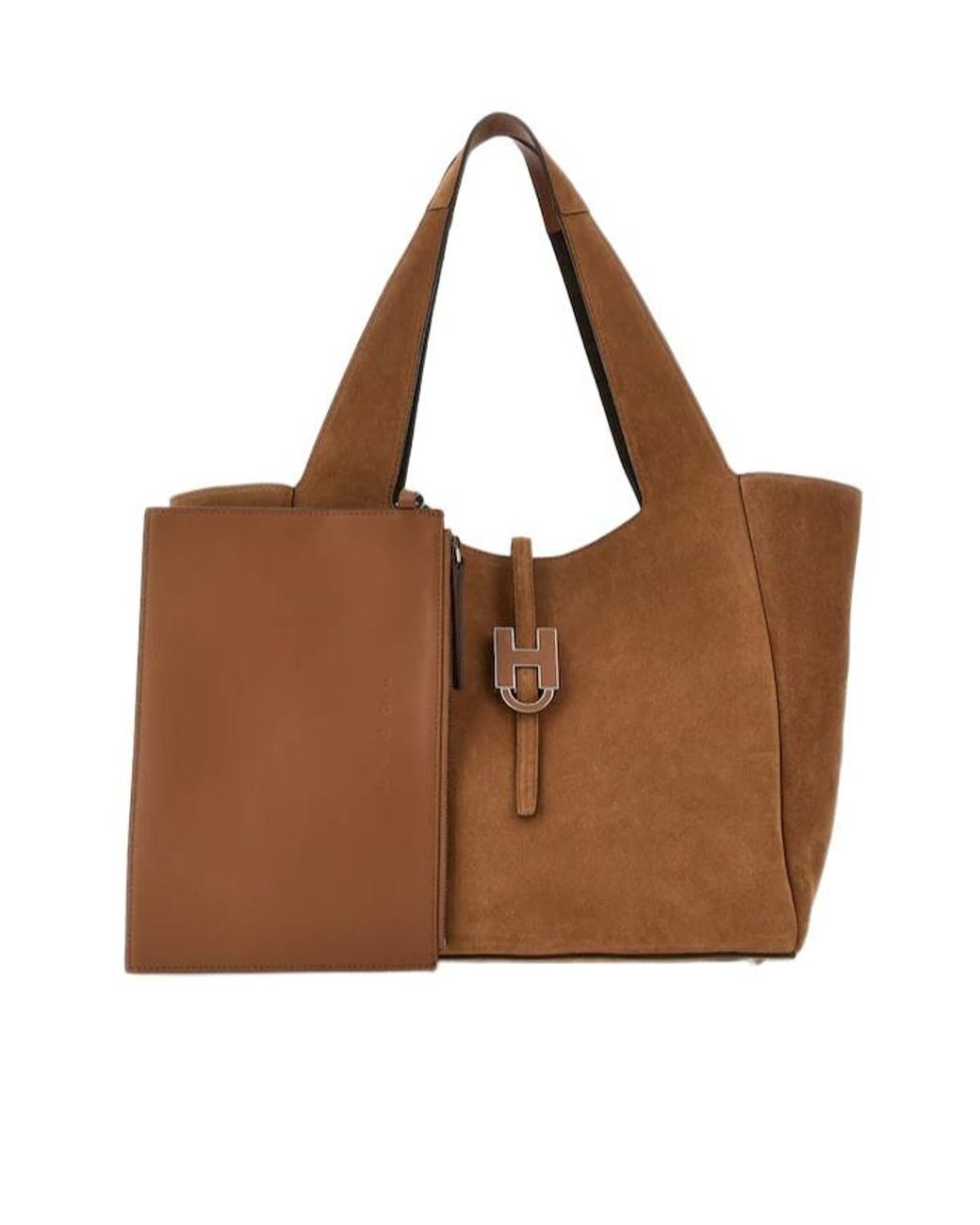 Hogan Brown Trend Shopping Bag
