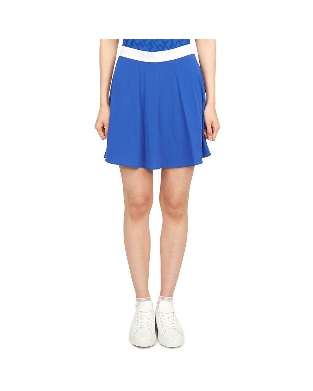 J.Lindeberg Blue Mimi Stretch-Design Skorts