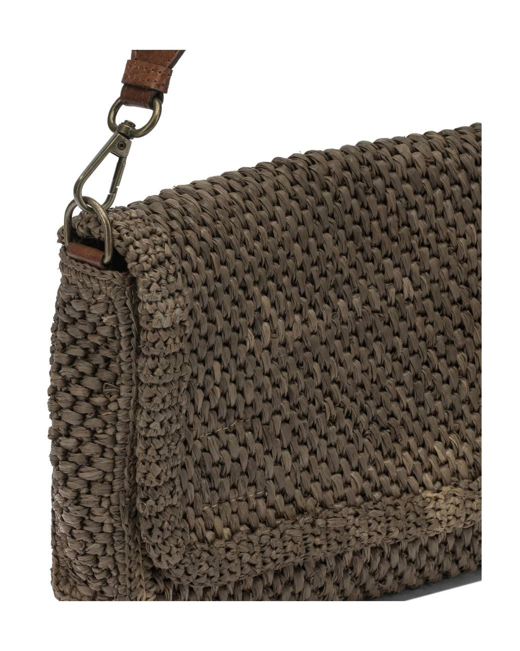 IBELIV Brown Flap Shoulder Bag