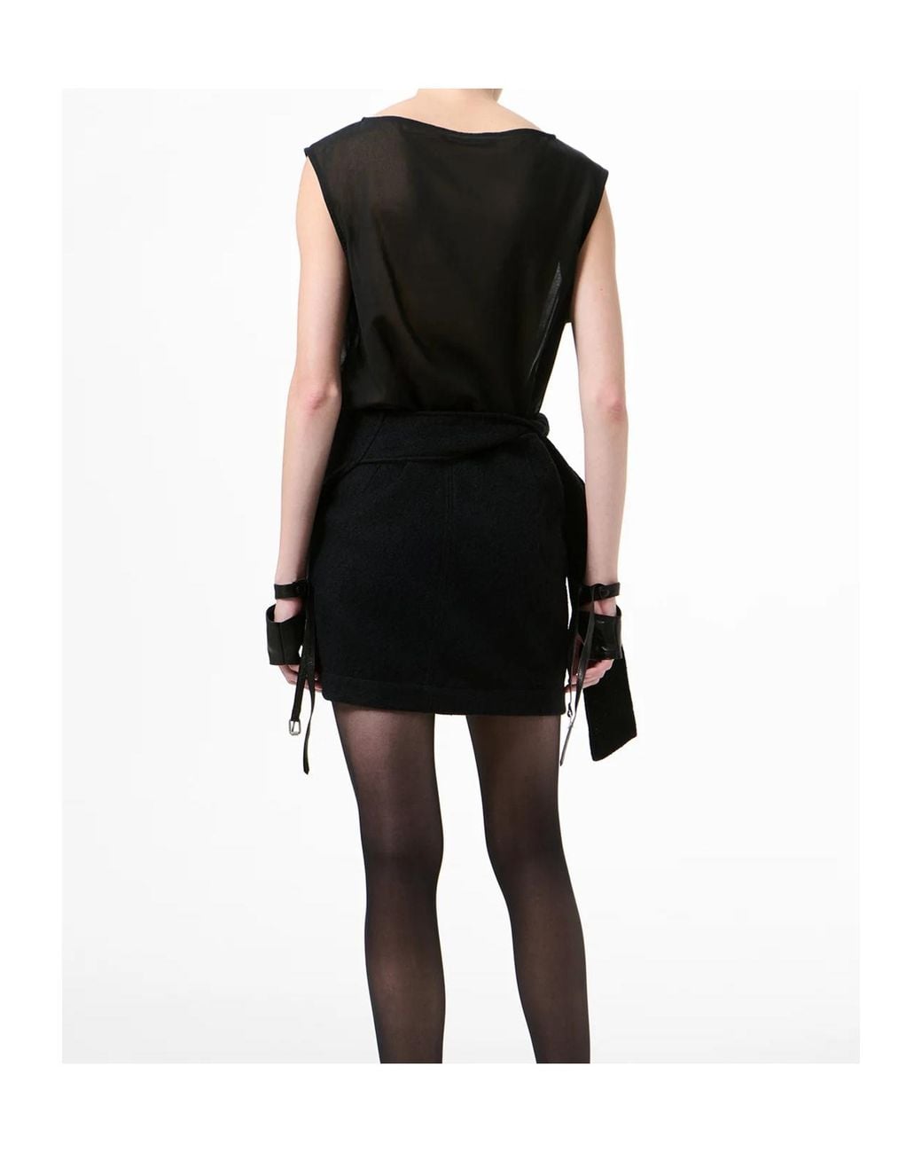 Our Legacy Black Sleeveless Mini Dress