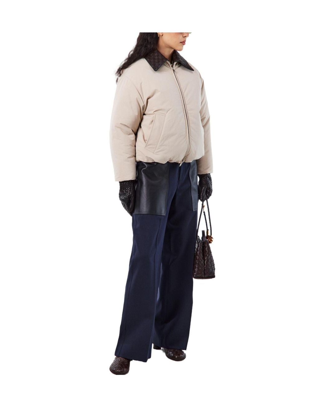 Bottega Veneta Natural Padded Jacket