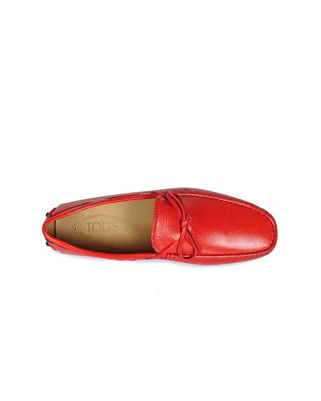 Tod's Red Logo Business Casual Shoes for men
