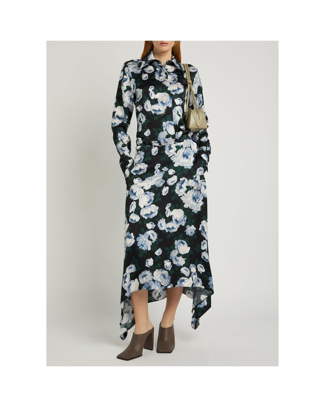 Stella McCartney Green Satin Shirt