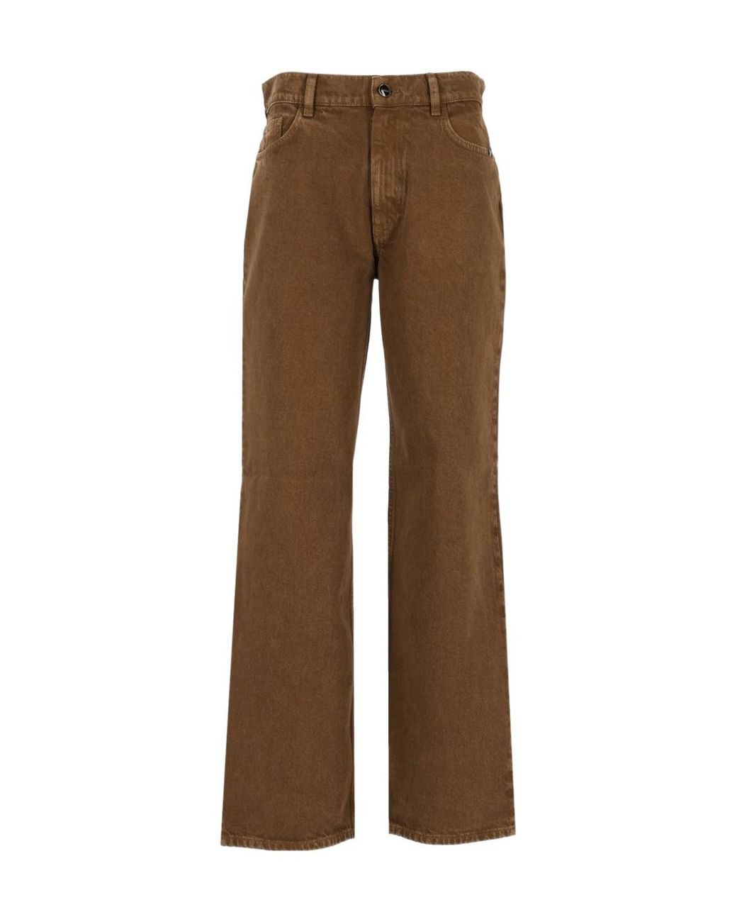 AMISH Brown Jenny Bull Straight-Leg Jeans
