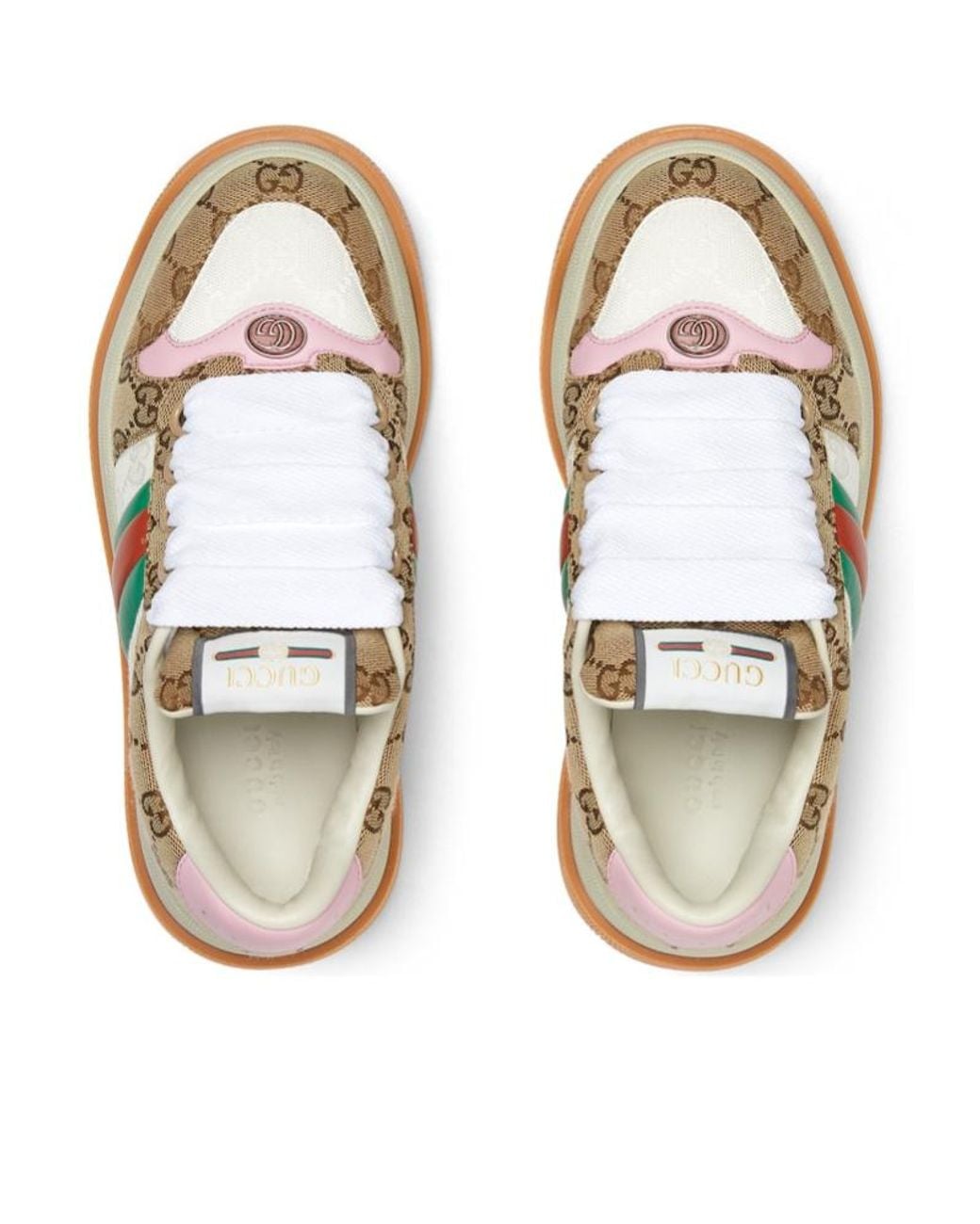 Gucci Brown GG Canvas Sneakers