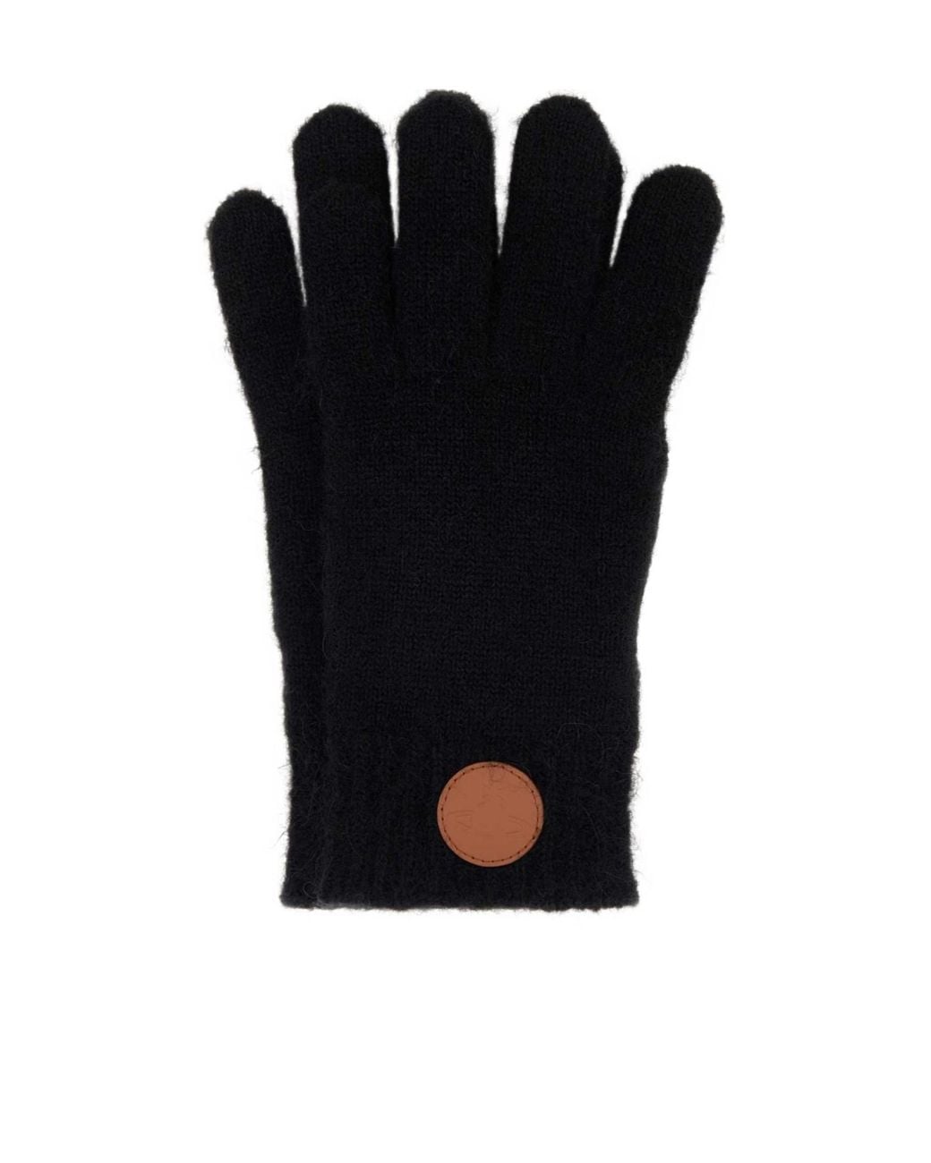 Vivienne Westwood Black Fluffy Gloves
