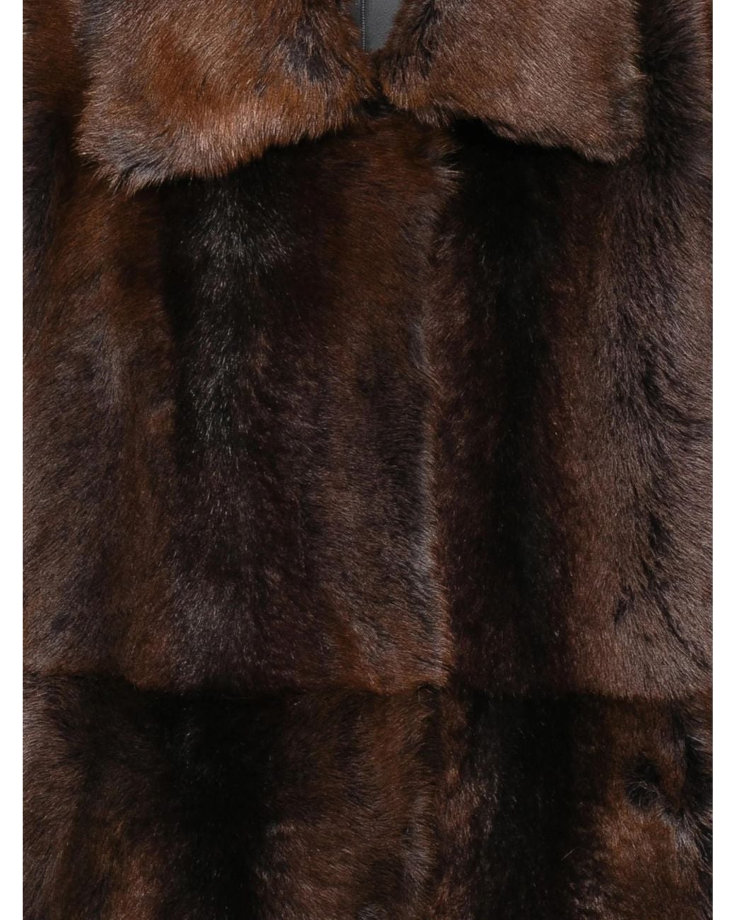 Arma Brown Long Fur Coat