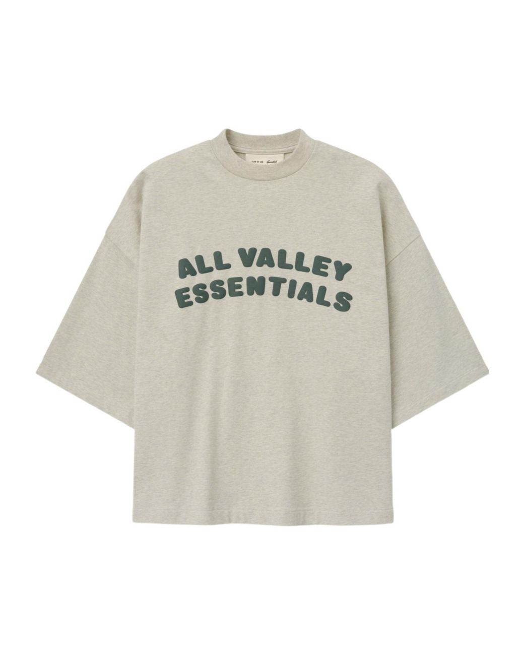 Fear Of God Gray Merch Tee Boxy Fit for men