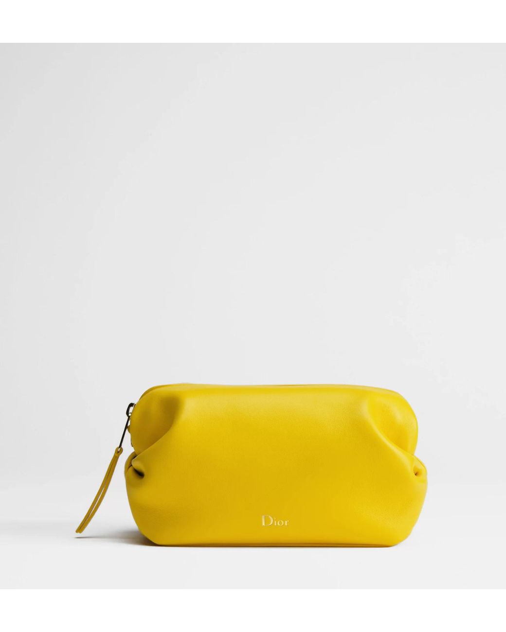 Dior Yellow Bow Pouch