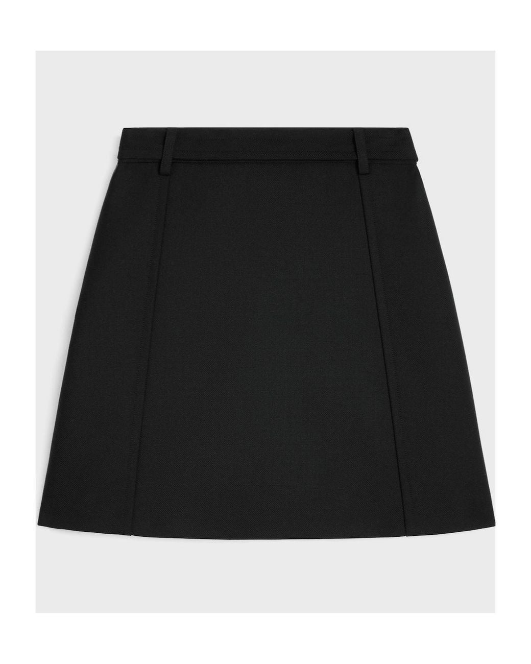 Céline Black Mini Skirt