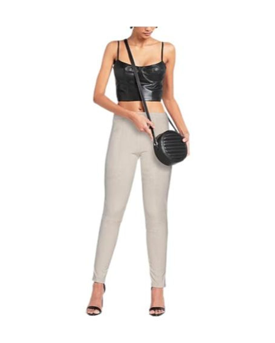 Max Mara White Simple Versatile Trousers