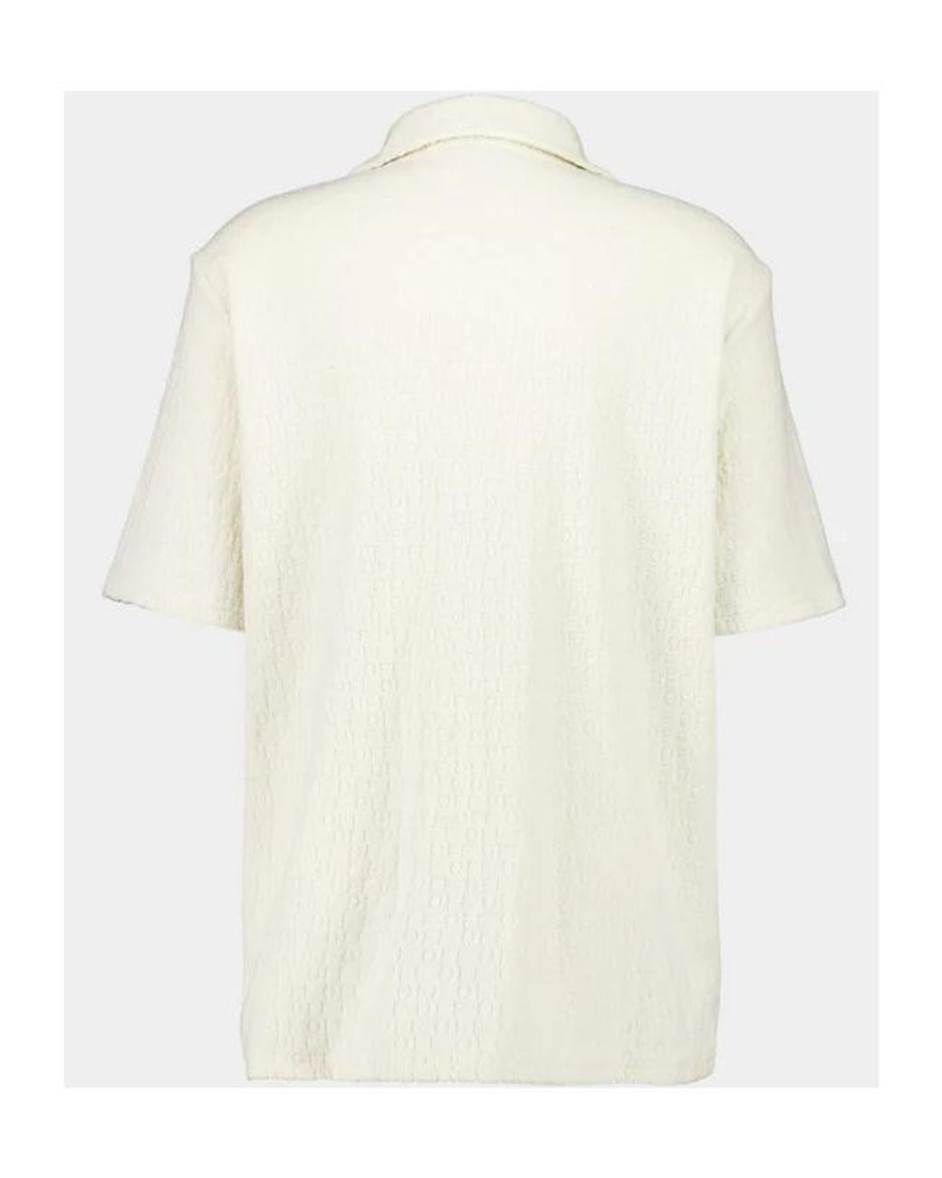 Off-White c/o Virgil Abloh White Button-Up Short-Sleeved Shirt for men