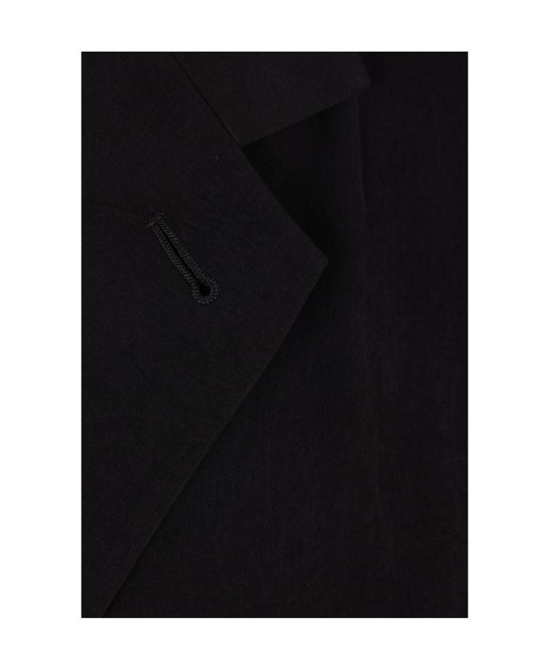 Yohji Yamamoto Black Long-Sleeve Blazer for men