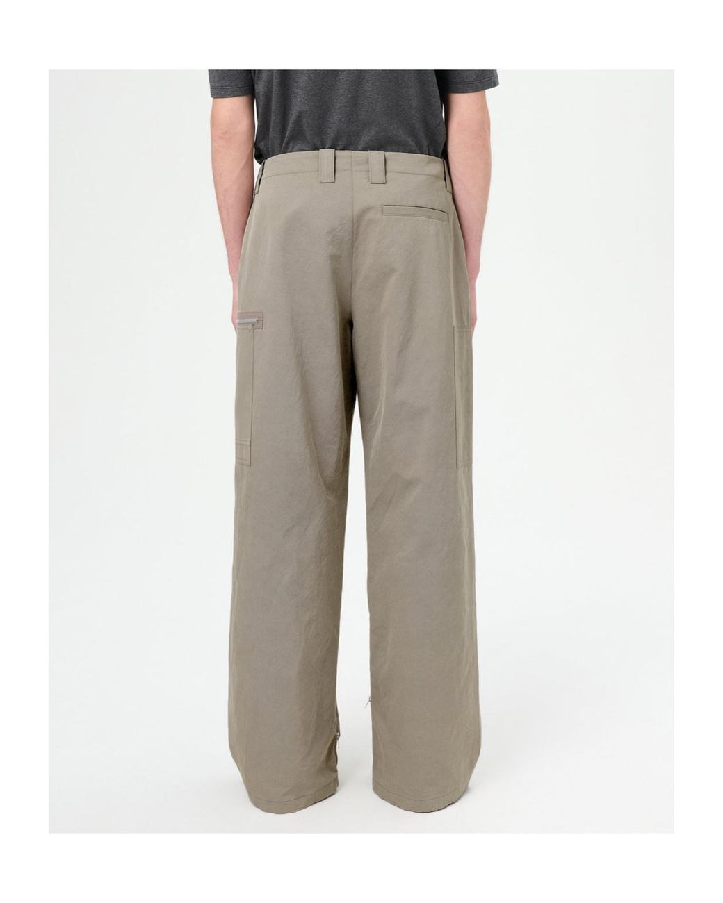 Our Legacy Gray Tactical Cargo Trousers for men