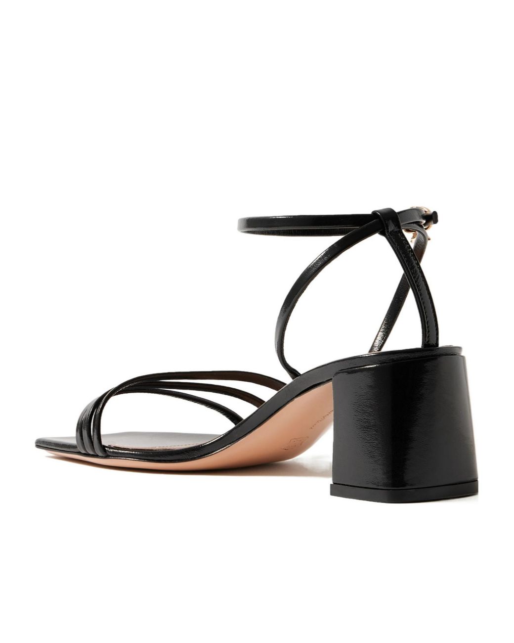 Gianvito Rossi Metallic Leather Sandals