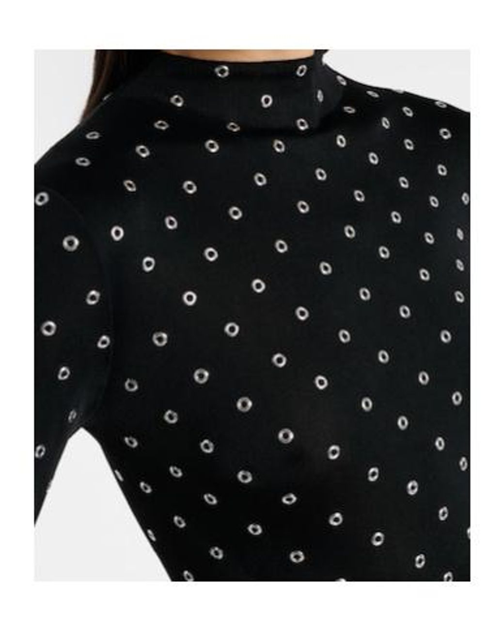 Altuzarra Black Studded Jersey Maxi Dress