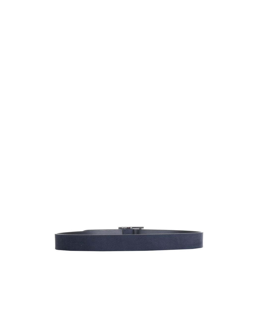 Orciani Blue Square Buckle Belt for men