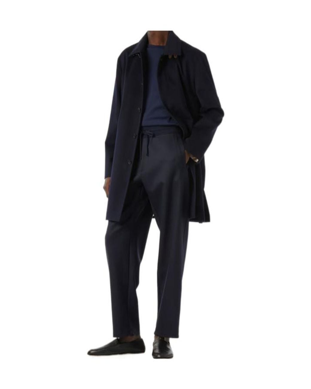Loro Piana Blue Pray Trousers for men