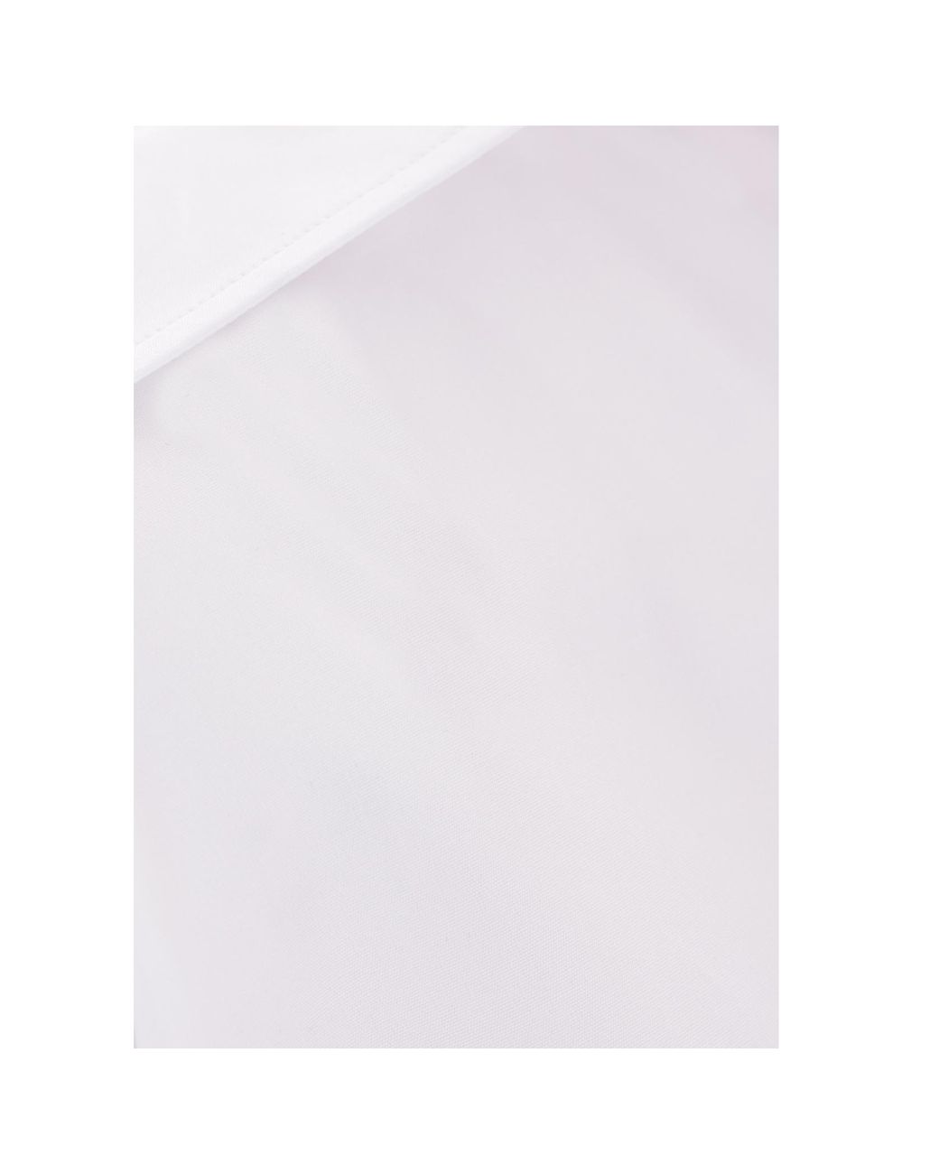 McQueen White Long Sleeved Buttoned Poplin Shirt
