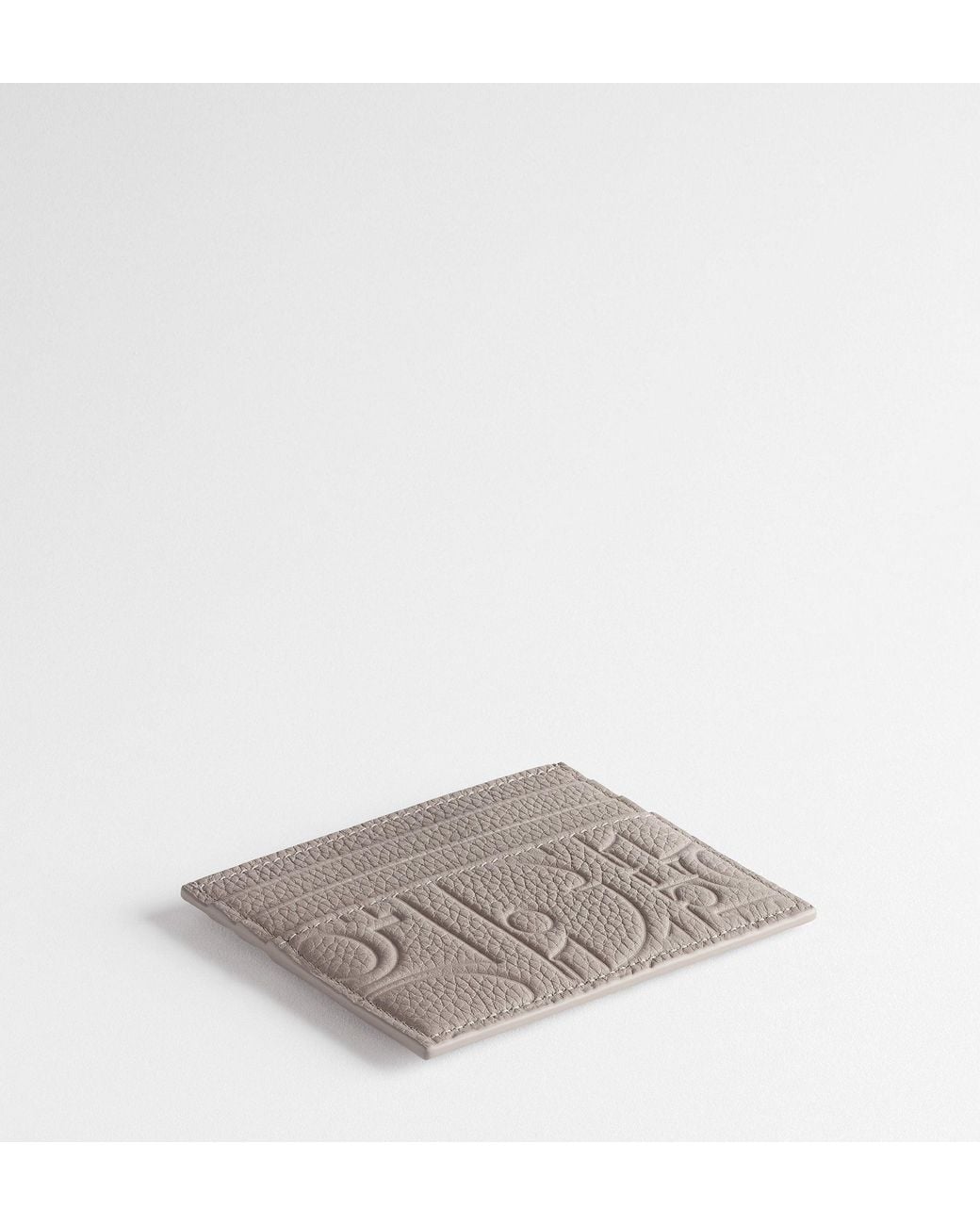 Dior Gray Card Holder for men