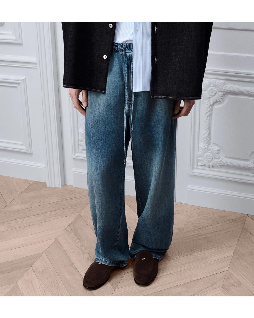 Dior Blue Track Pants for men