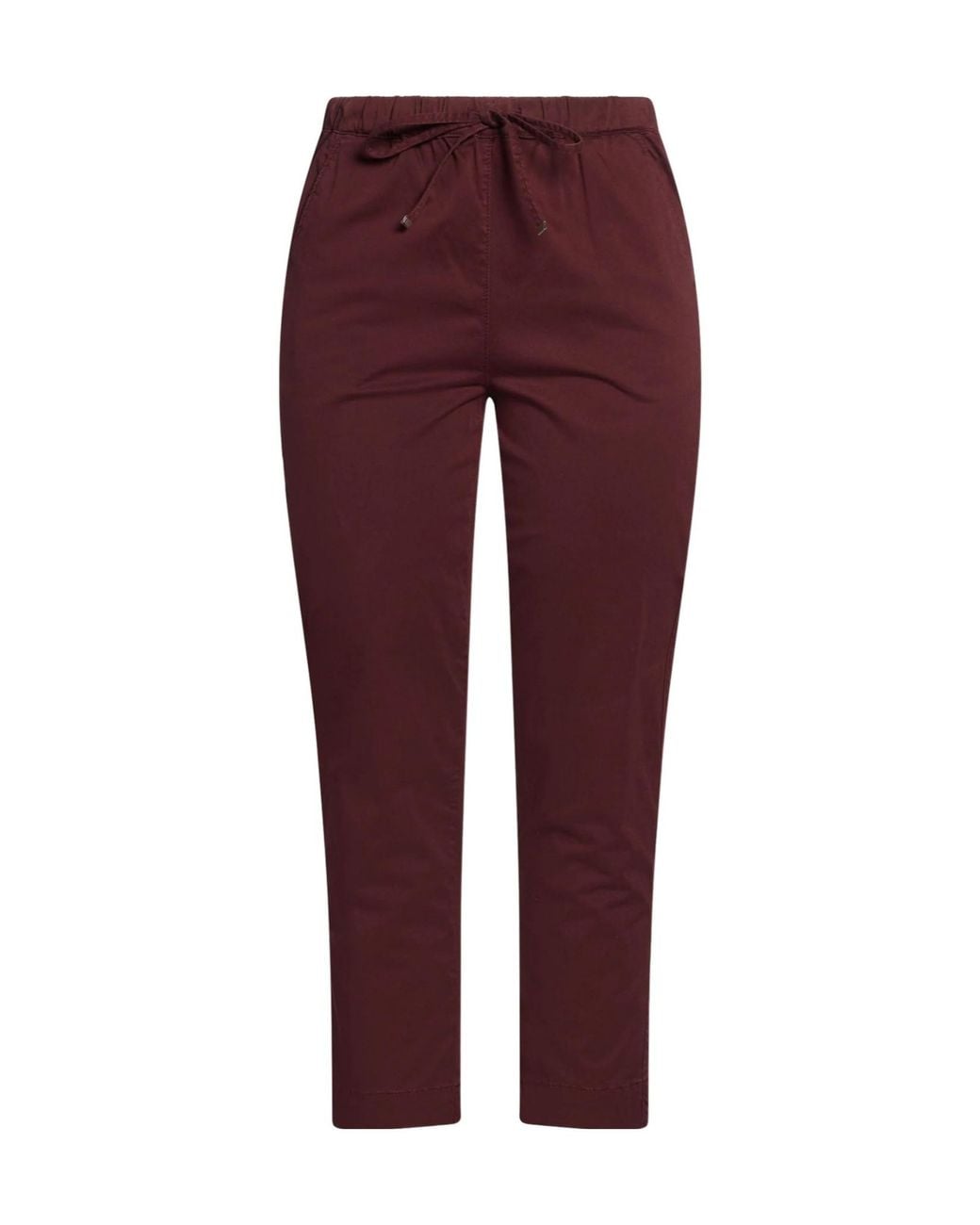 Max Mara Purple Slim-Fit Casual Pants