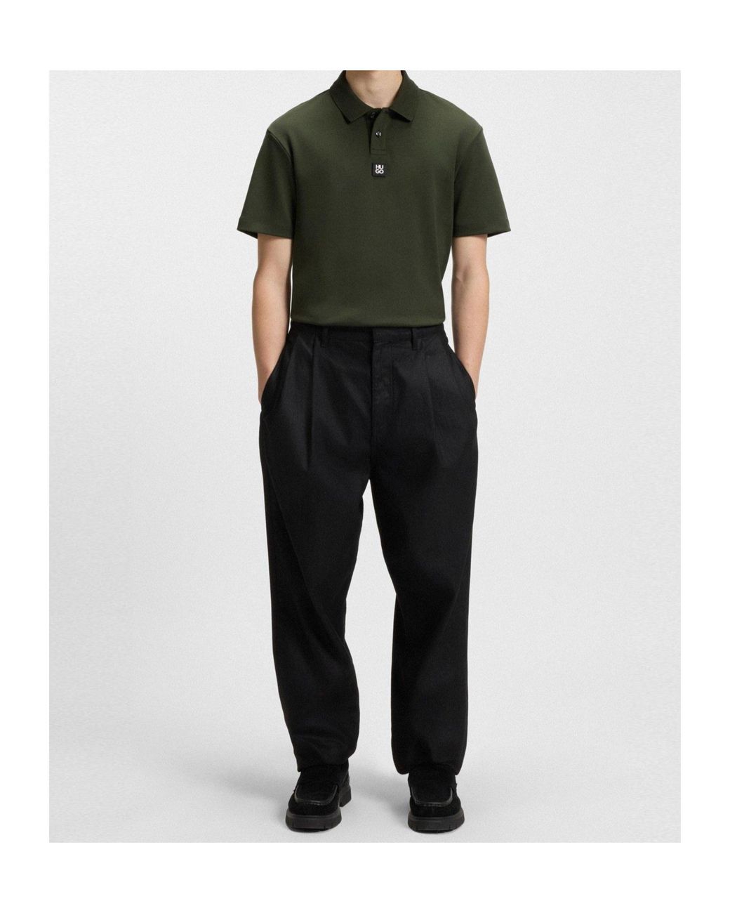 Boss Green Logo Short-Sleeve Polo Shirt for men