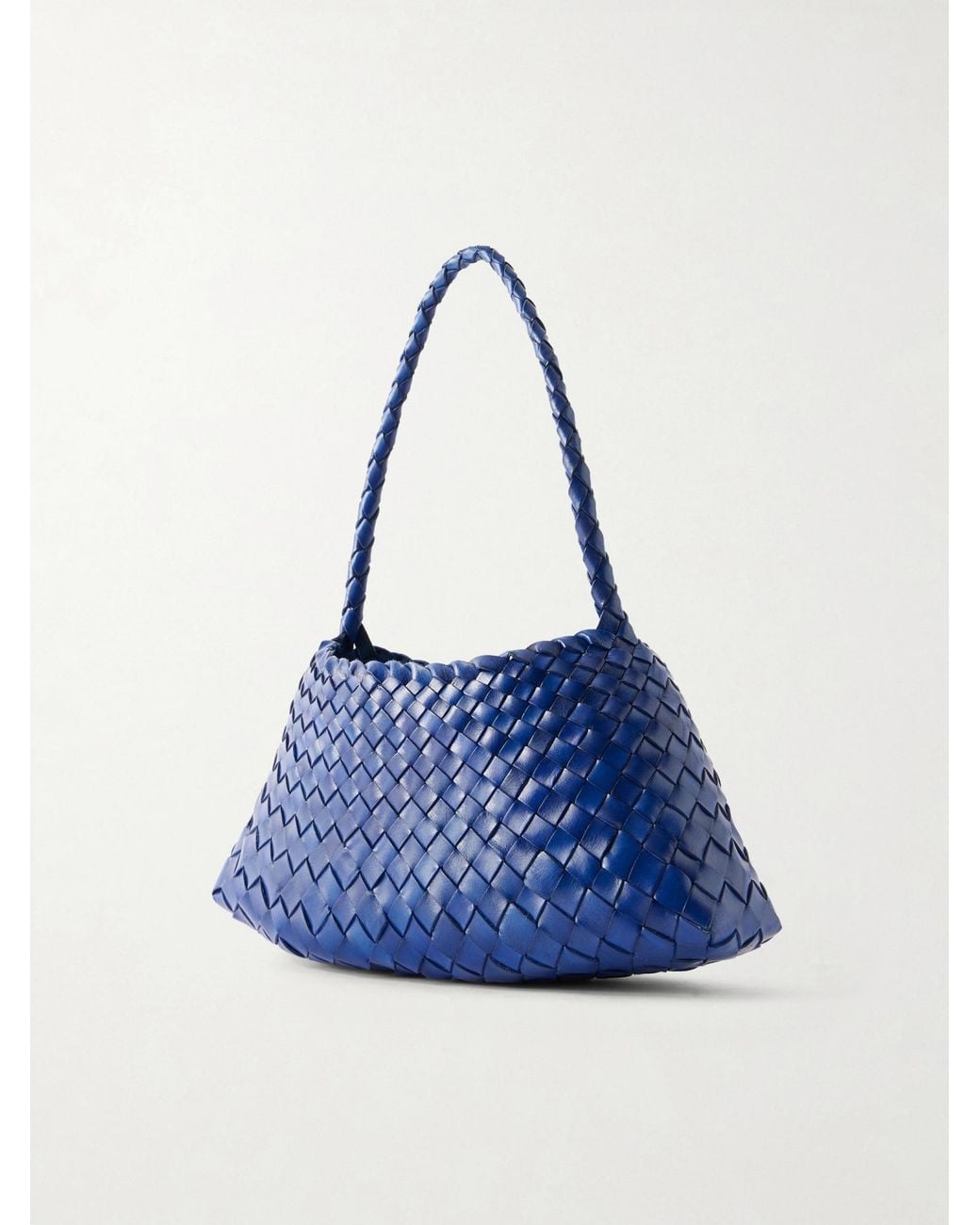 Dragon Diffusion Blue Hand-Woven Woven Bag