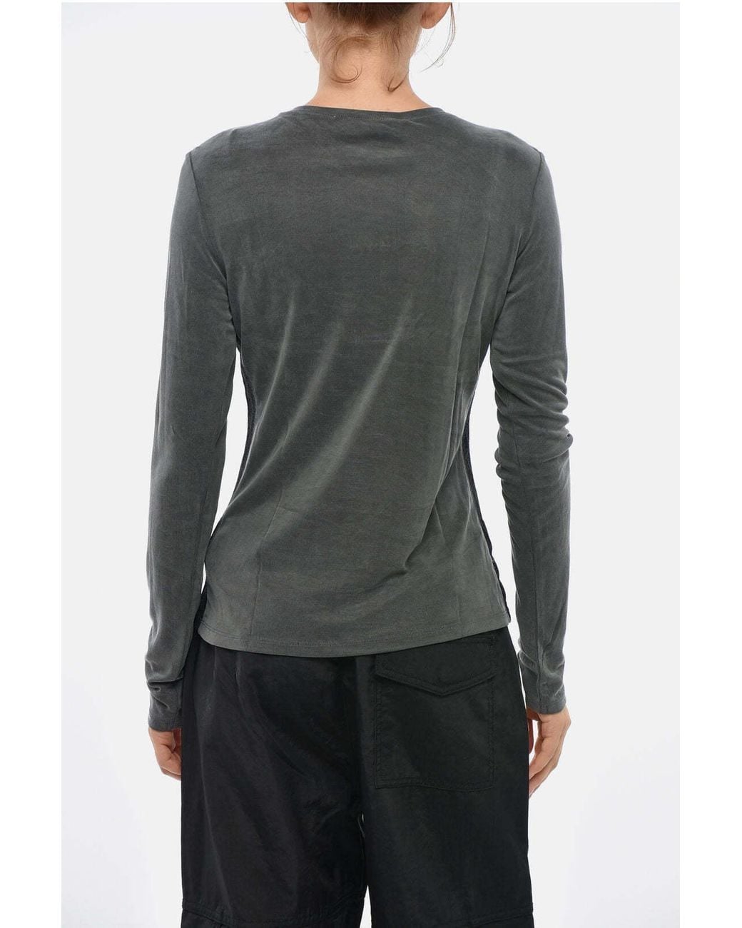 Our Legacy Gray Super Slim-Fit Long-Sleeve T-Shirt
