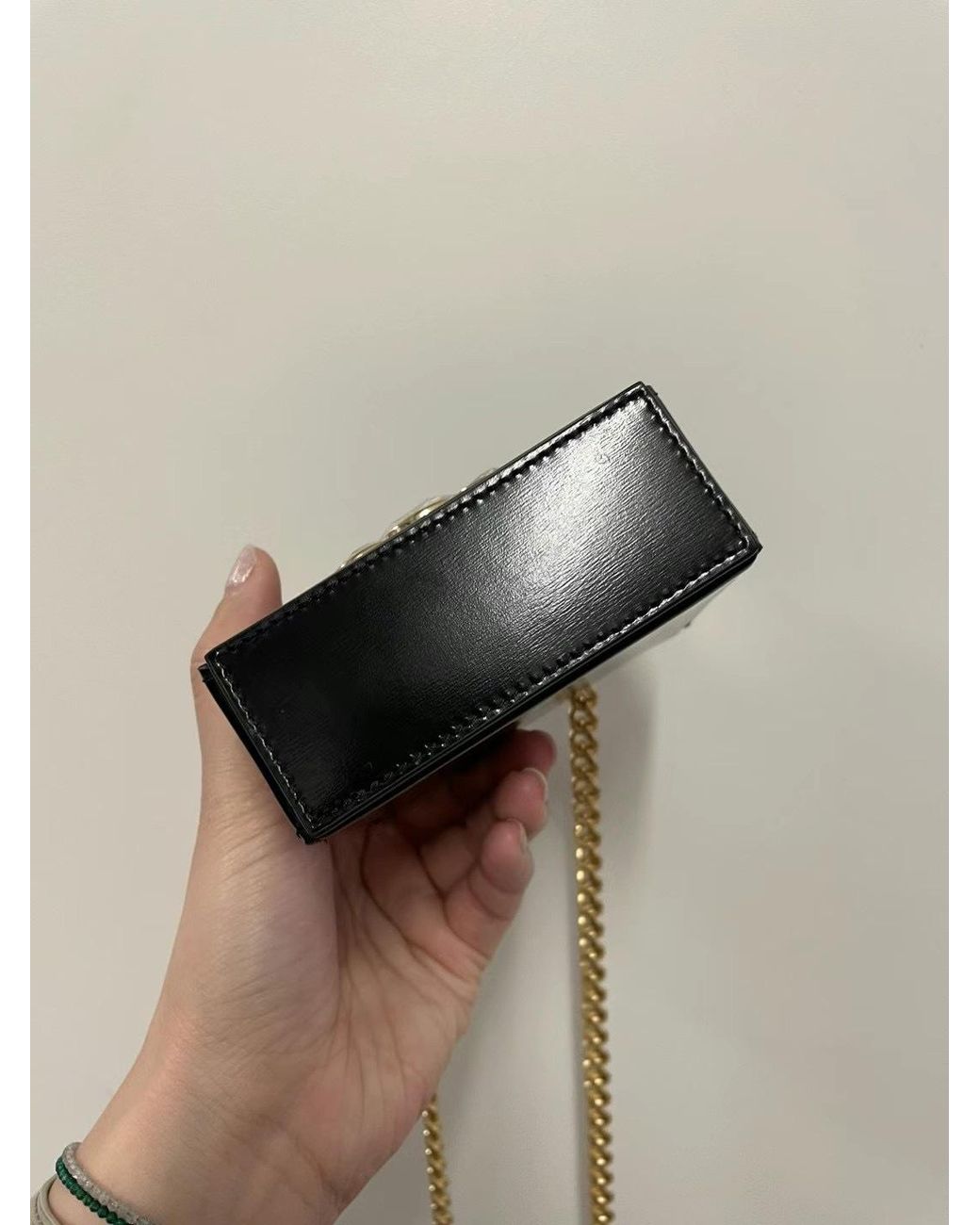 Céline Black Mini Box Triomphe