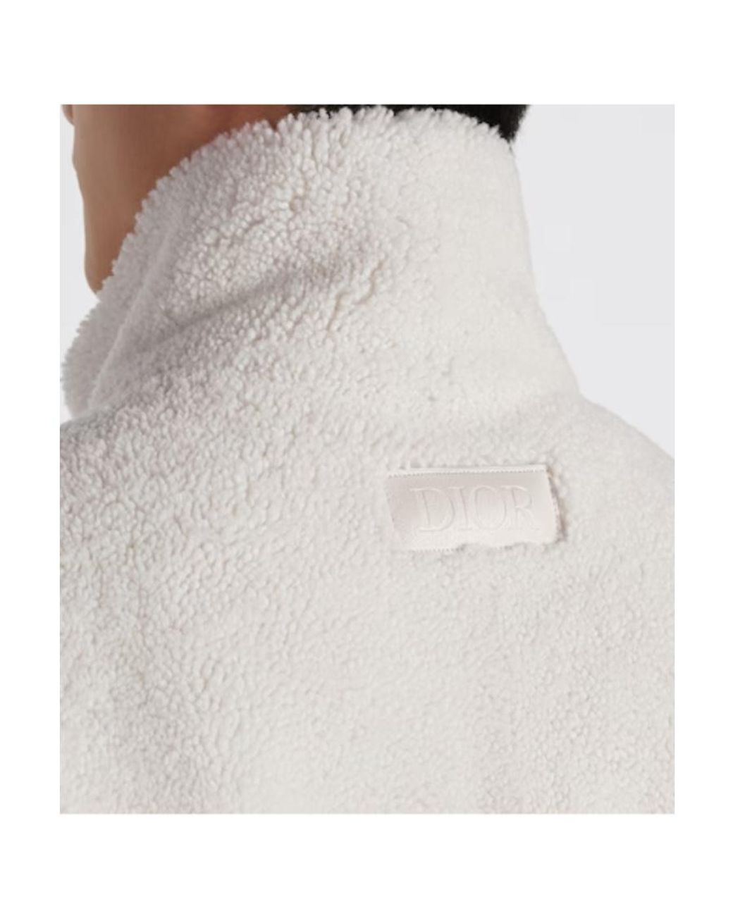 Dior White Bomber Jacket for men